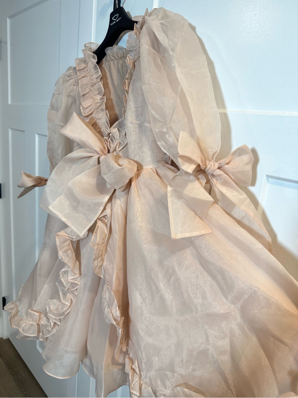 Selkie Sparrow Marie Dress - Blush Pink Ruffle Dress (VERY NEW) - Picture 5 of 9
